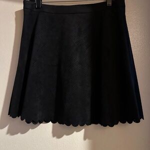 Club Monaco Black Skater Skirt